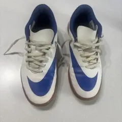 NIKE フットサルシューズ ホワイト ブルーのサムネイル