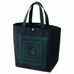 【新品未開封】紀伊国屋 ショッピングバッグ ネイビー