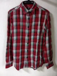 UNIQLO チェック柄ネルシャツ Lサイズ