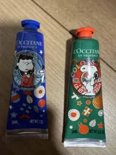ロクシタン　スヌーピー ハンドクリーム　2本セット