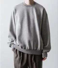 【ssstein】YAK/COTTON SWEAT LS - TOP GREYのサムネイル