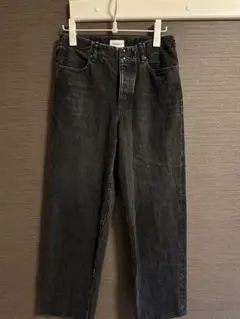 TANAKA THE JEAN TROUSERS 30inch ブラック