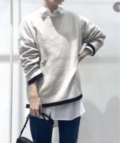 スタジオクリップ　新品未使用　ニットプルオーバー　　 フリーサイズ