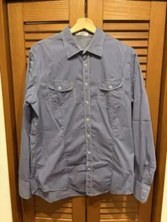 NARA CAMICIE ブルー 長袖シャツのサムネイル