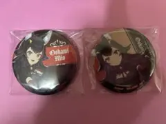 ホロライブ　一番くじ　缶バッジ　大神ミオ