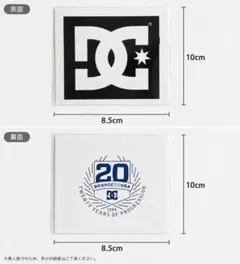 DC SHOES ステッカー【20周年記念 非売品 未使用 DCロゴ 】のサムネイル