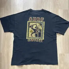希少 フェードブラック OLD SURF Hawaii Tee 90s USA製のサムネイル