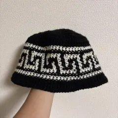 手編みニット帽
