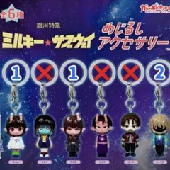 ミルキーサブウェイ チハル アカネ マックス めじるしアクセサリー 未開封