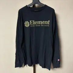 Element ブラック XL 長袖カットソー