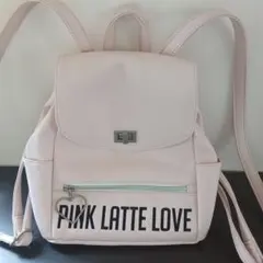 PINK-latte リュック ピンク