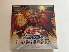遊戯王 ブレイジングドミニオン未使用未開封BOX シュリンク付き - メルカリ