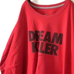 ナイキ NIKE ドリームキラー Tシャツ 3XL レッド 赤 古着