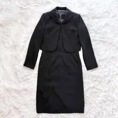 QueenStyle 喪服 礼服 ブラックフォーマル アンサンブル ワンピース