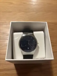 SKAGEN ネイビー 時計