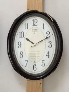 生産終了　CITIZEN　シチズン　電波時計　掛時計　壁掛け　メロディー CITIZEN シチズン メロディ 電波時計 壁掛け時計｜Yahoo!フリマ
