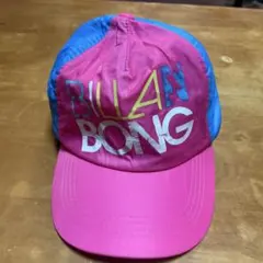 ビラボン　日除キャップ　ブルー＆ピンクのサムネイル