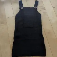 URBAN CHERRY ブラックジャンバースカート 100cm