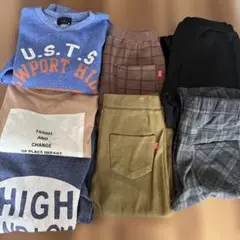 150cm 男の子用　まとめ売り　トレーナーなど7点セット