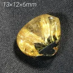 ✨10月新商品✨ 希少 タイチンル ゴールドルチル ヘマタイト入り 金運 お守り