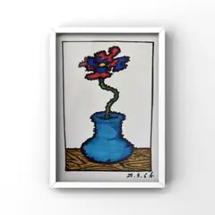 原画 手描き 一点物 『終わりを告げる花』(初期作品加筆)