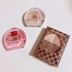 キャンメイク　プランぷく　ヴィセ　グロッシーリッチアイズ