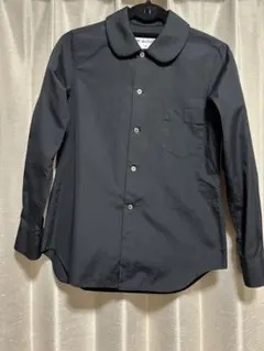 【COMME des GARCONS】 2025AW 長袖ブラウス 黒 M 角襟 COMME des GARCONS】 2025AW 長袖ブラウス 黒 M 角襟 - メルカリ