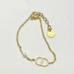 26358✨クリスチャンディオール Petit CD ブレスレット パール - メルカリ