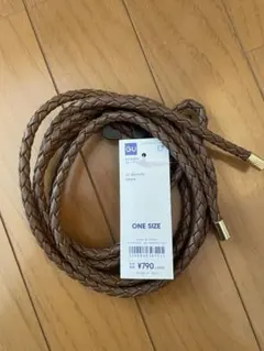 GU ロープベルト ブラウンのサムネイル