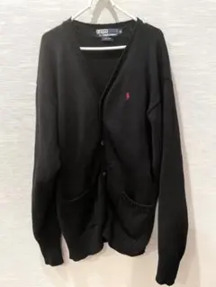 Polo Ralph Lauren ブラック カーディガン XL