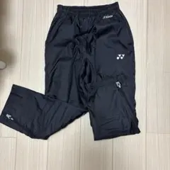 YONEX ブラック ウォームアップパンツ