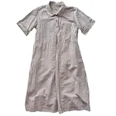 MARGARET HOWELL マーガレットハウエル シャツワンピース Sサイズ