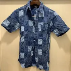 RRL ダブルアールエル パッチワーク 半袖シャツのサムネイル