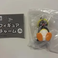 ピングー　フィギュアチャーム　めじるしアクセサリー　座り　フィギュアチャーム