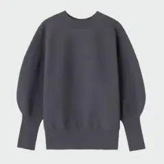 PLST ホールガーメント®ニットボリュームスリーブセーター（長袖）