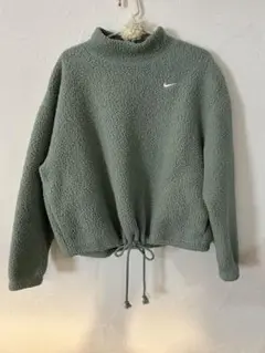 NIKE モックネック　ボア　フリース　ミントグリーン