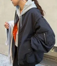 新品タグ付き チャオパニックティピー 2wayボリュームスリーブ MA-1