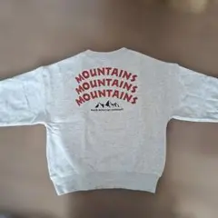 デビロック　裏起毛トレーナー 120