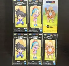【6点セット】ドラゴンボール ワールドコレクタブルフィギュア-少年期編1-