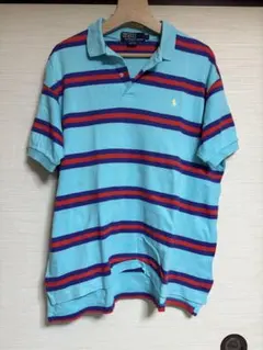 OLD Polo by Ralph Lauren USA製 ボーダーポロシャツ
