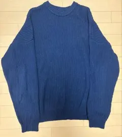 FREAK'S STORE 青 ニットセーター M