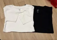 GAP モダンクルーネックTシャツ　白黒セット