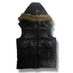 ファーダウンベスト ダウンジャケット