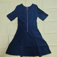 BLUE LABEL CRESTBRIDGE 半袖 ワンピース ボタン付き