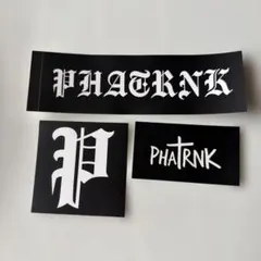 PHATRNK ステッカー 3枚セット