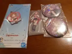 学マス 一番くじ ラバスト アクスタ 缶バッジ 有村麻央 姫崎莉波