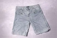 デニムショートパンツ レディース 大きいサイズ ハーフパンツ ストレッチ