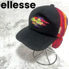 ellesse エレッセ 　ゴールドウイン　耳あて付き　キャップ
