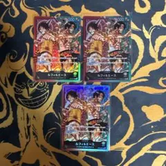 2nd Anniversary Set 紫黒ルフィ リーダーカード - メルカリ