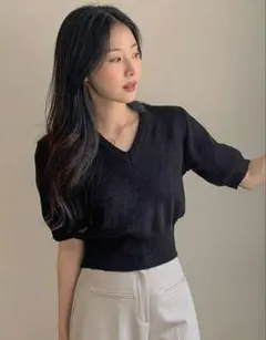 SHEIN ニットトップス　s
